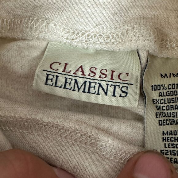 Classic Elements Women's Fall Turtleneck Sweater Size M Beige - Picture 4 of 6